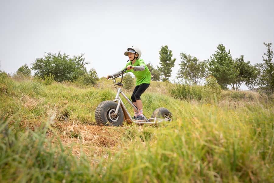 Stellenbosch Winelands downhill gravity Scooter - What the Stellenbosch gravity scooter ride is really like