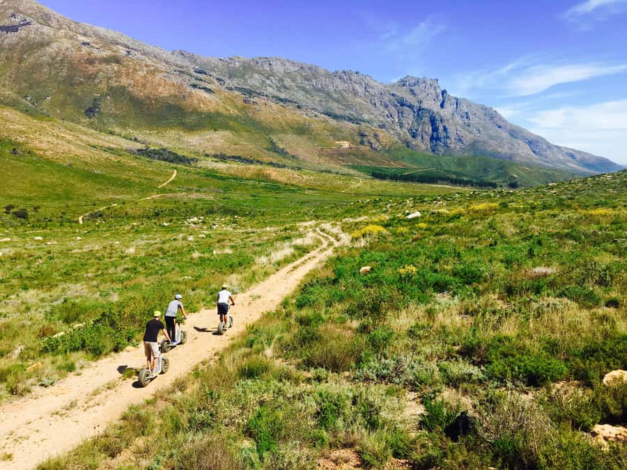 Stellenbosch Winelands downhill gravity Scooter - Who can ride, and who should sit out