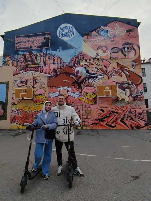 Street Art E Scooter tour - Why Belgrade’s walls make a good city tour