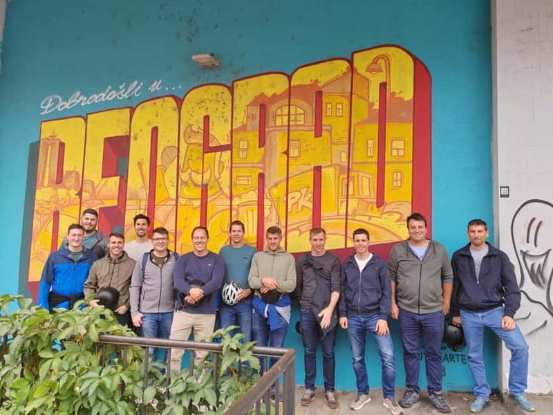 Street Art E Scooter tour - Three neighborhoods, not one quick mural stop