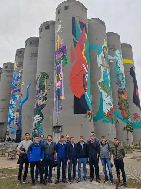 Street Art E Scooter tour - The 30-minute break and the pace of the outing