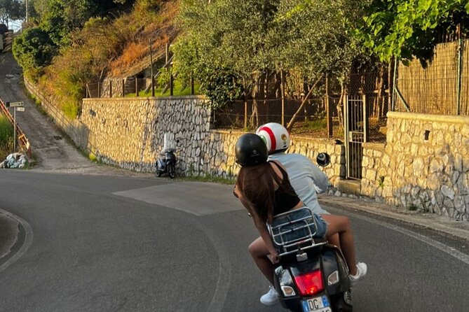 Sunset Amalfi Coast Vespa Tour With A Local - Furore and the cliff road