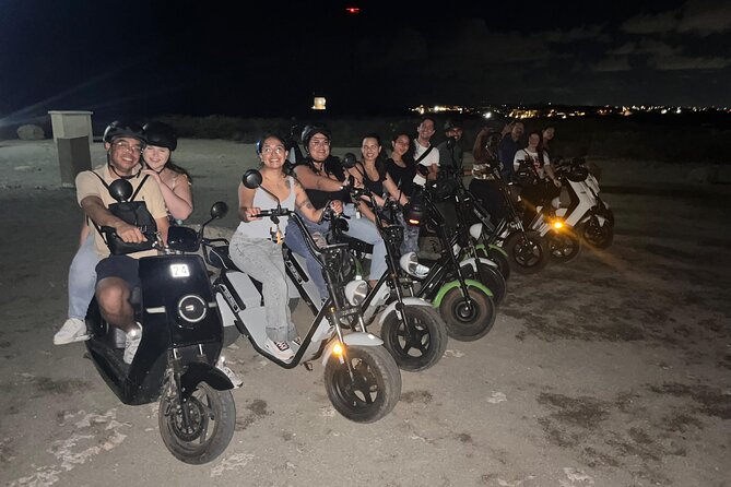 Sunset Island Tour in Aruba on Electric Scooter (1 or 2-seater) - Arashi Beach offers the quieter coast