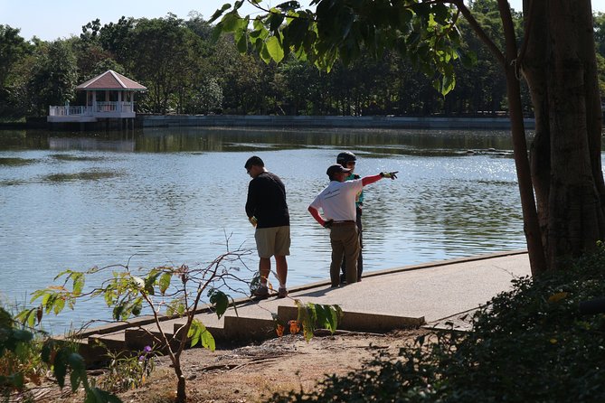 Take a E-Scooter Ride in Bangkok's Jungle - Sri Nakhon Khuean Khan Park and Its Shaded Lake