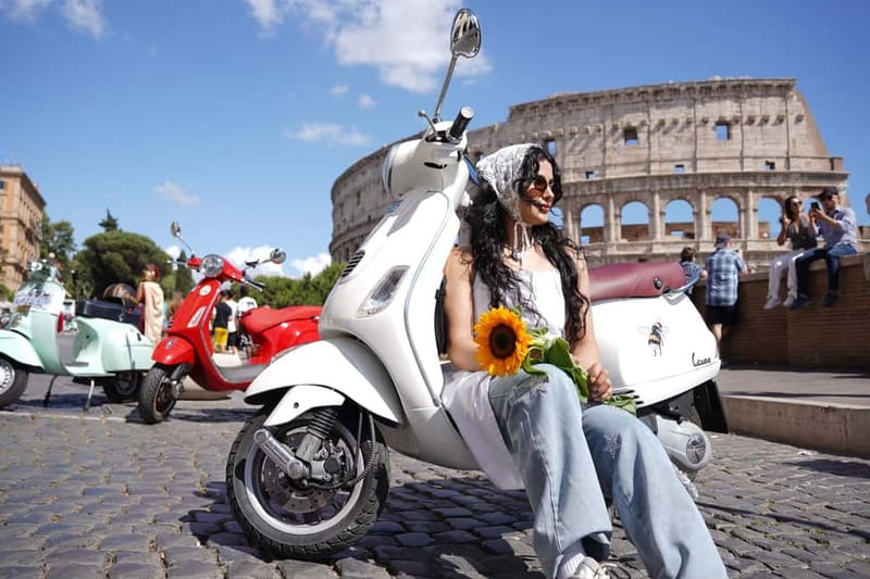 Taste, Explore, Capture-All inclusive Vespa Tour in Rome - Why a Vespa works well for a short Rome tour