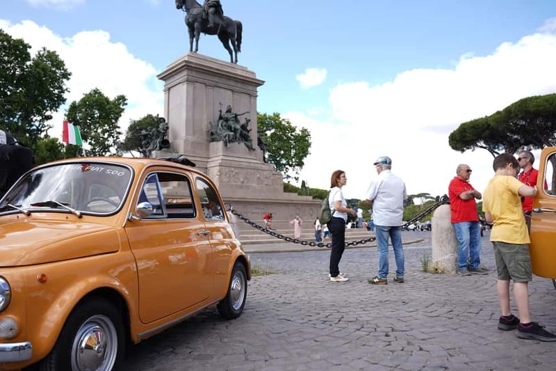 Taste, Explore, Capture-All inclusive Vespa Tour in Rome - Safety, comfort, and the weight limit