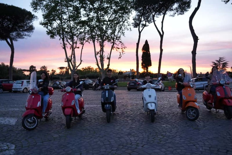 Taste, Explore, Capture-All inclusive Vespa Tour in Rome - Meeting at Via del Colosseo 31