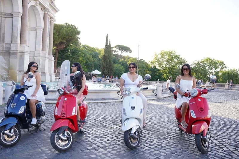 Taste, Explore, Capture-All inclusive Vespa Tour in Rome - What the driver-led format means for you