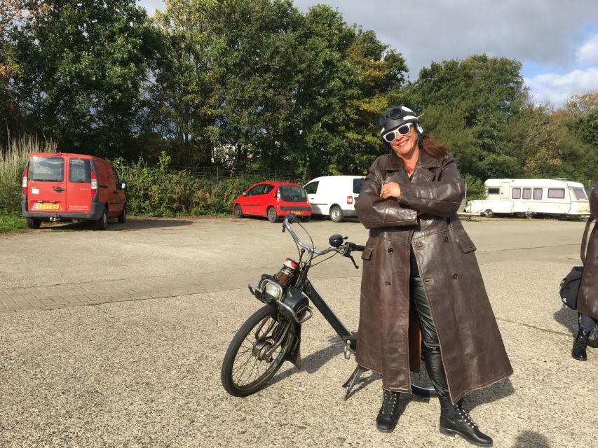 Texel: Solex Moped Rental - The real benefit is avoiding Texel’s wind