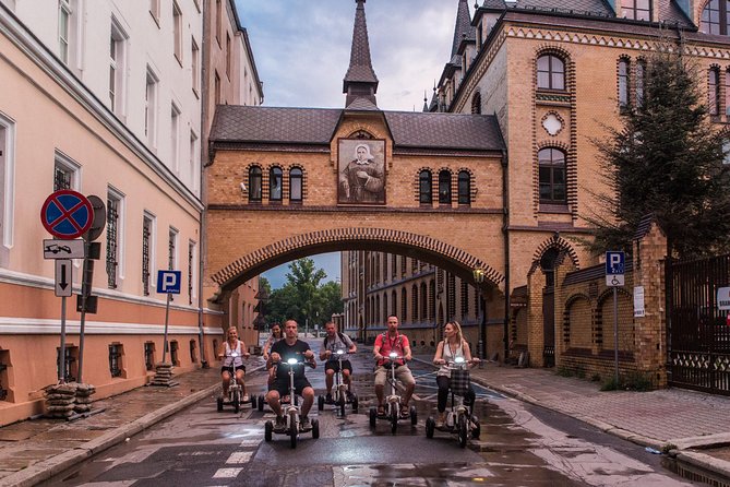 The Classic E-Scooter (3 wheeler) Tour of Wroclaw - everyday tour at 6:00 pm - Starting at Kotlarska Street at 6:00 pm
