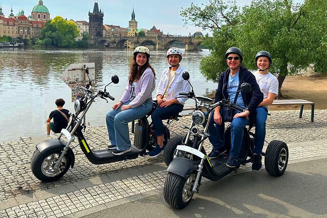 The Highlights of Prague on eBike or electric Scooter - Starting in Malá Strana with a proper safety check
