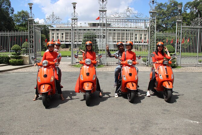 The Insider's Saigon With Female Ao Dai Riders Vespa 4,5 Hours - Starting with Saigon’s best-known landmarks