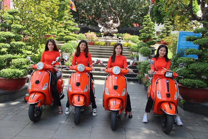 The Insider's Saigon With Female Ao Dai Riders Vespa 4,5 Hours - Finishing with a local Vietnamese lunch