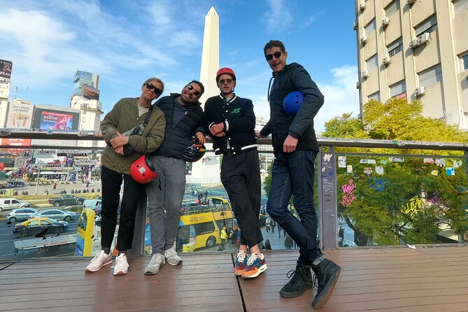 Tour Buenos Aires in one day on Electric Scooters - Ending in Palermo at Plaza Serrano