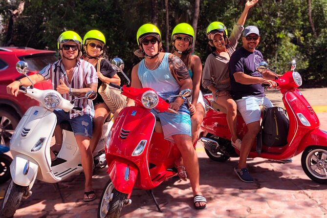 Tulum Vespa Tours with Lunch - Playa Santa Fe for boats, swimming, and snorkeling