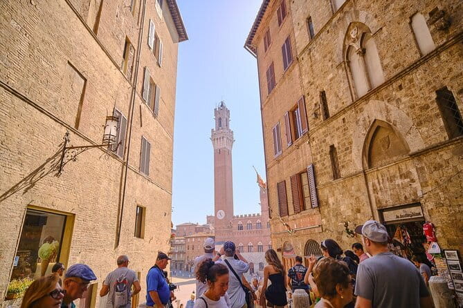 Tuscany Sunset Vespa tour with Dinner at a Chianti Winery - San Gimignano gives the afternoon a medieval centerpiece