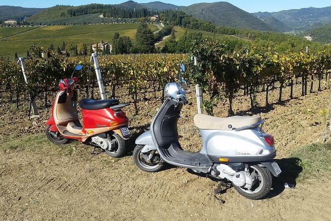 Tuscany Vespa Tour: Lunch & Wine Tasting, Countryside Roads - The ride through vineyards and olive groves