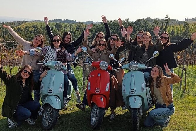 Tuscany Vespa Tour with Lunch and Wine Tasting in Chianti Area - Key points at a glance