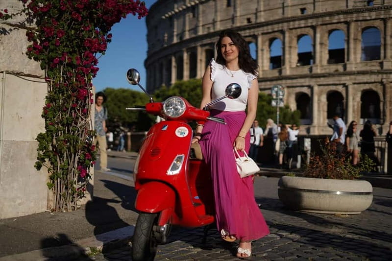 Vespa city tour in Rome with two different routes - Is $62 a fair price?