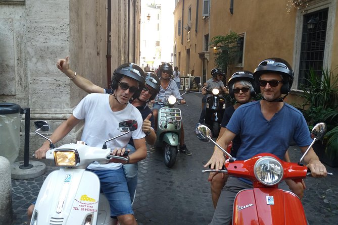Vespa Rental in Rome 24 hours - The cost, deposit, and possible extra charges