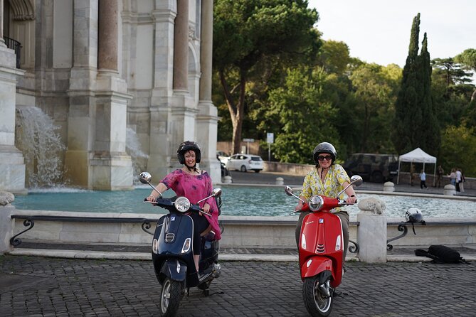 Vespa scooter Journey with Professional Photography - Safety and comfort for first-time Vespa riders