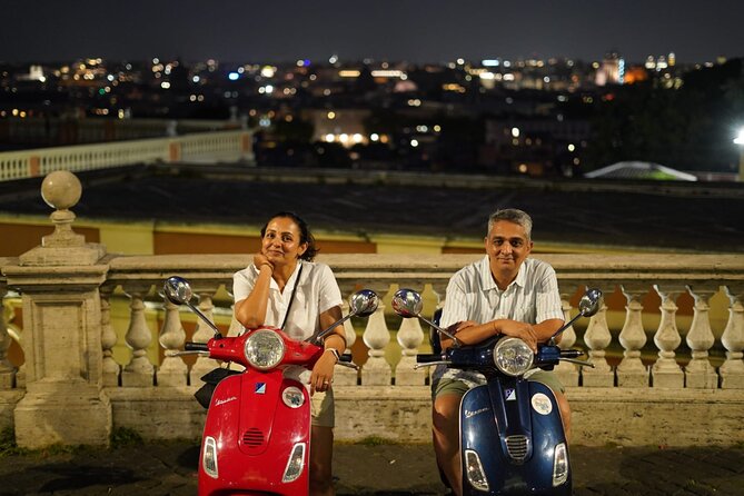 Vespa Scooter Night Tour in Rome with Professional Photographer - Circus Maximus and Aventine Hill