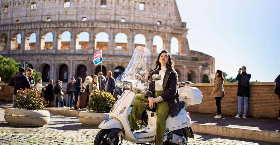 Vespa scooter tour in Rome with Pro-Photographer - Why a Vespa is a smart way to see Rome