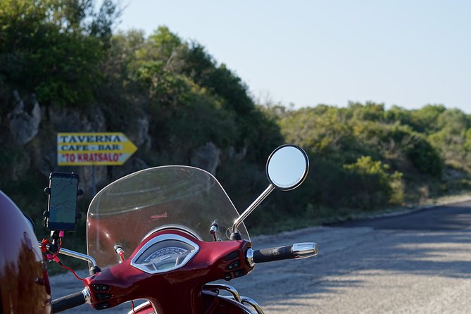 Vespa Scooter Tour "Off the beaten path Local Villages " 3-hour scooter tour - A final ride through Corfu Old Town