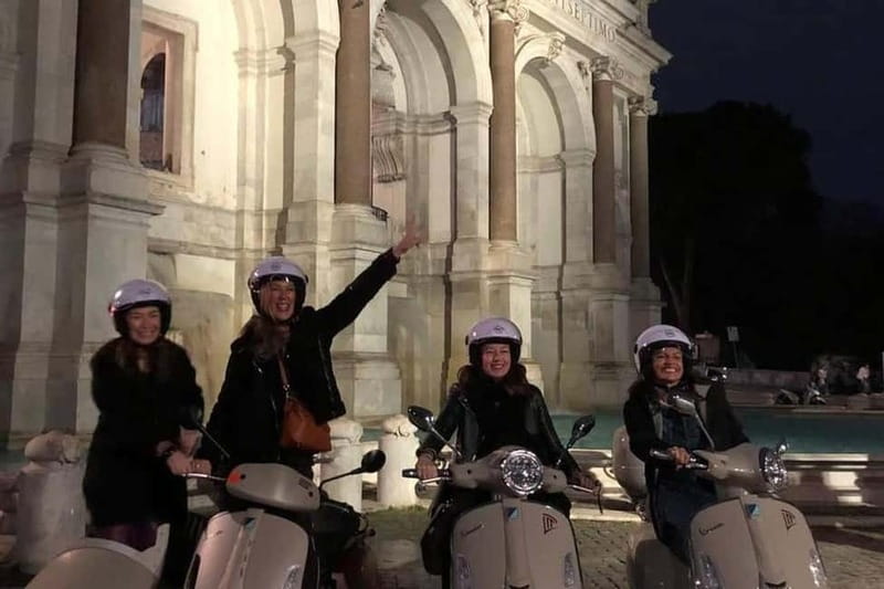 Vespa Sidecar Tour : Express Highlights of Rome - Trevi Fountain in ten fast minutes