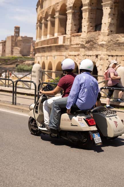 Vespa Sidecar Tour: Highlights of Rome - The Colosseum without the long museum stop