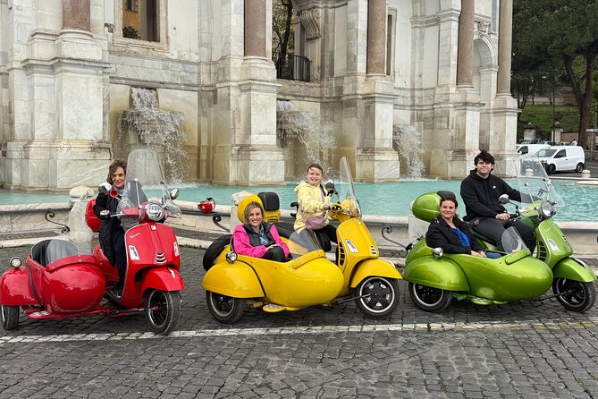 Vespa Sidecar Tour in Rome - Key points before you book