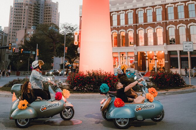 VESPA SiDECAR Tour in San Antonio with Tacos - Key points to know before you book
