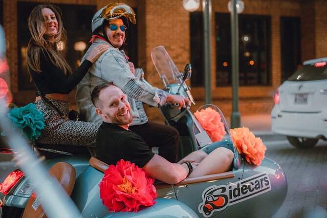 VESPA SiDECAR Tour in San Antonio with Tacos - The taco stop is more than a snack