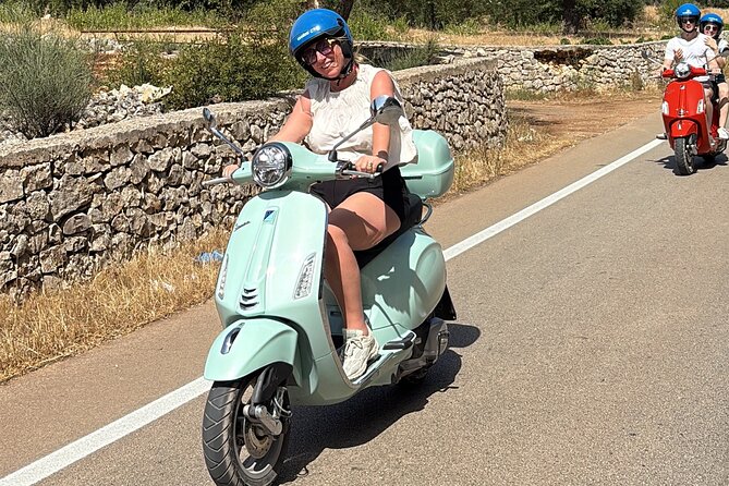 Vespa tour from Polignano to Savelletri with octopus sandwich - Torre Canne turns lunch into the main event