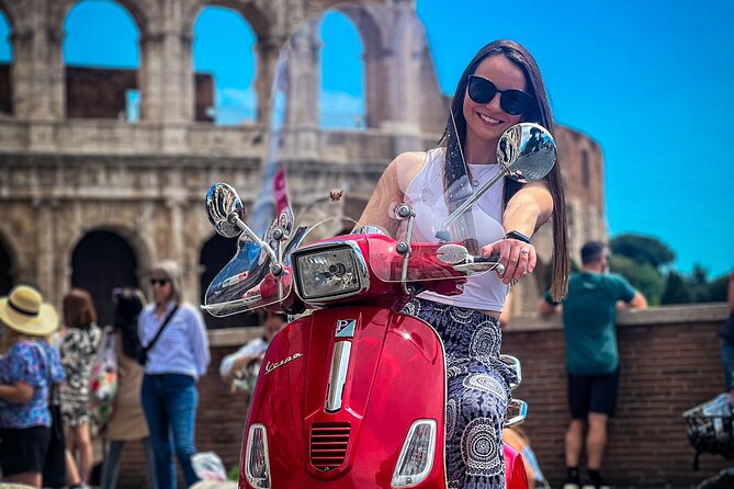 Vespa Tour Guided by Local in Rome - Santa Sabina, marble, and the orange-tree story