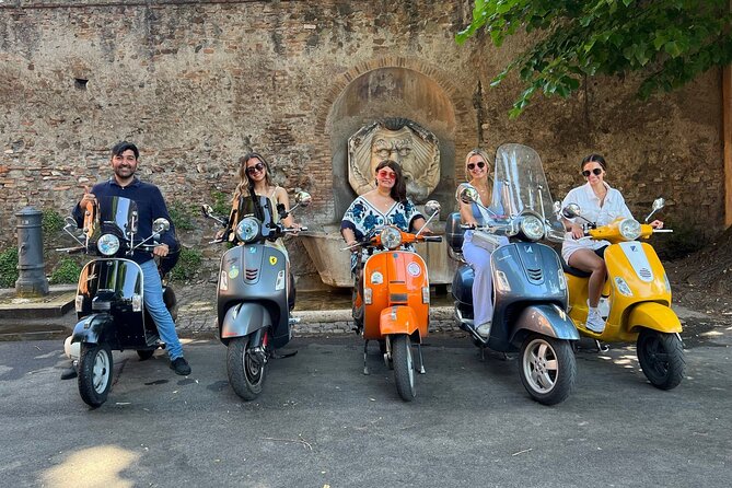 Vespa Tour Guided by Local in Rome - Piazza Navona closes the route on a lively note