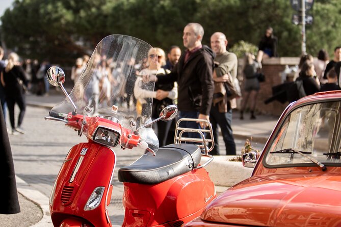 Vespa Tour Guided by Local in Rome - The Orange Garden and Rome from above