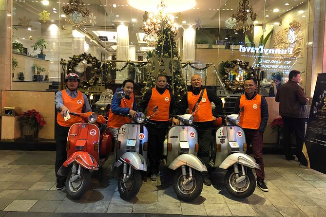 Vespa Tour HANOI BACK STREETS: FOOD+LOCAL LIFE+CULTURE & FUN - St. Joseph’s Cathedral and the start in central Hanoi