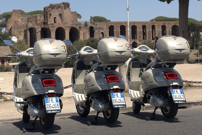 Vespa Tour Highlights of Rome - Starting at Largo Carlo Goldoni