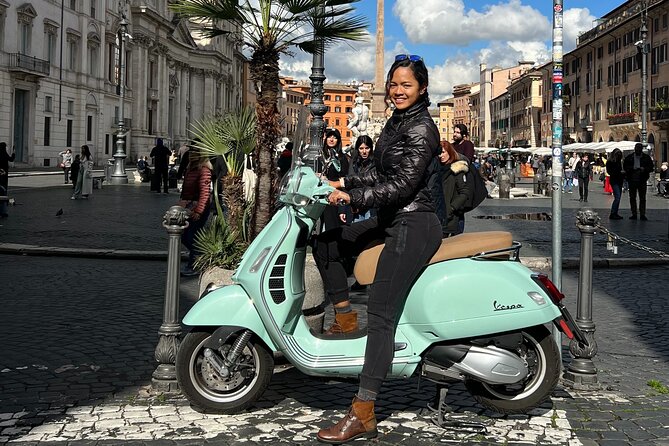 Vespa Tour in Rome Driven by Us with Optional Pick Up - Rome from the road