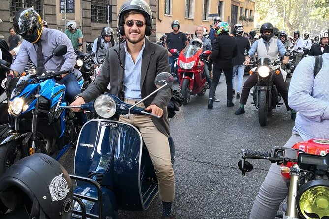 Vespa Tour in Rome with Nicolò - The Colosseum appears as the tour’s ancient centerpiece