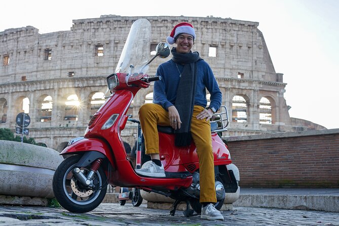 Vespa Tour in Rome with Pick up and Drop off - Fontana dell’Acqua Paola and the Gianicolo panorama