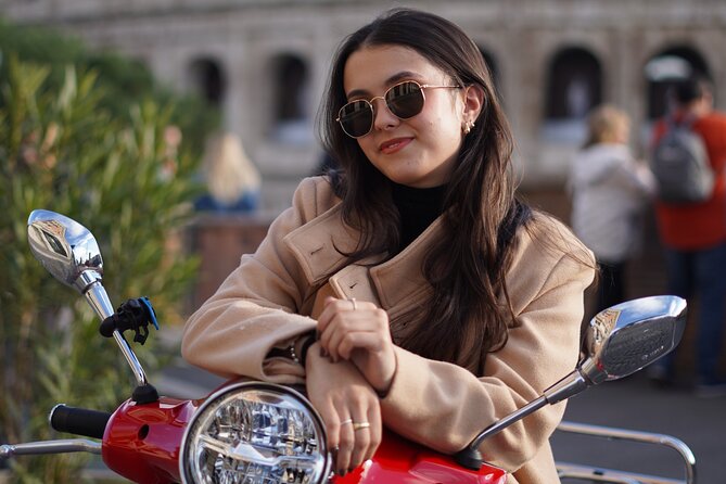 Vespa Tour in Rome with professional photographer - Orange Garden views from Aventine Hill