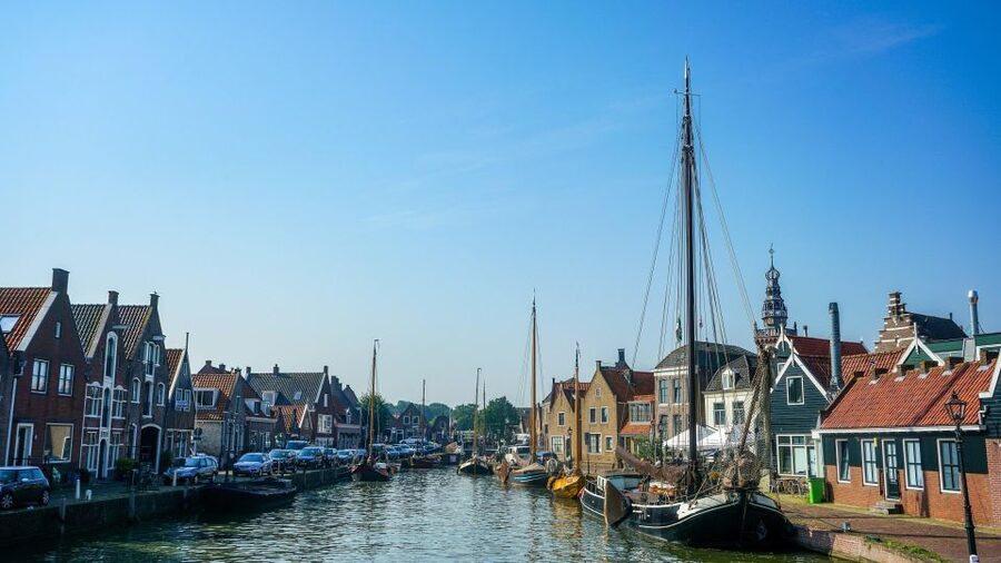 Volendam: E-Scooter Rental - Monnickendam adds harbor views and a slower pace