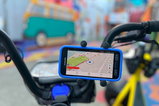 Wharf to Golden Gate Bridge - GoRide Electric Scooter Rentals - From Umbrella Alley to the waterfront