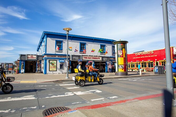 Wharf to Golden Gate Bridge - GoRide Electric Scooter Rentals - Hills, weather, and riding comfort