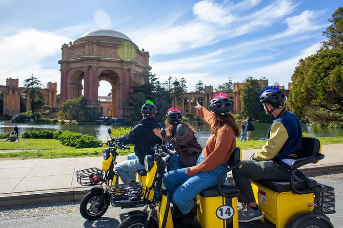 Wharf to Golden Gate Bridge - GoRide Electric Scooter Rentals - What the audio storytelling adds