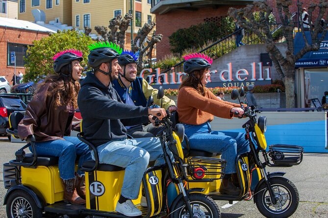 Wharf to Golden Gate Bridge - GoRide Electric Scooter Rentals - Who gets the best value from the 90-minute ride